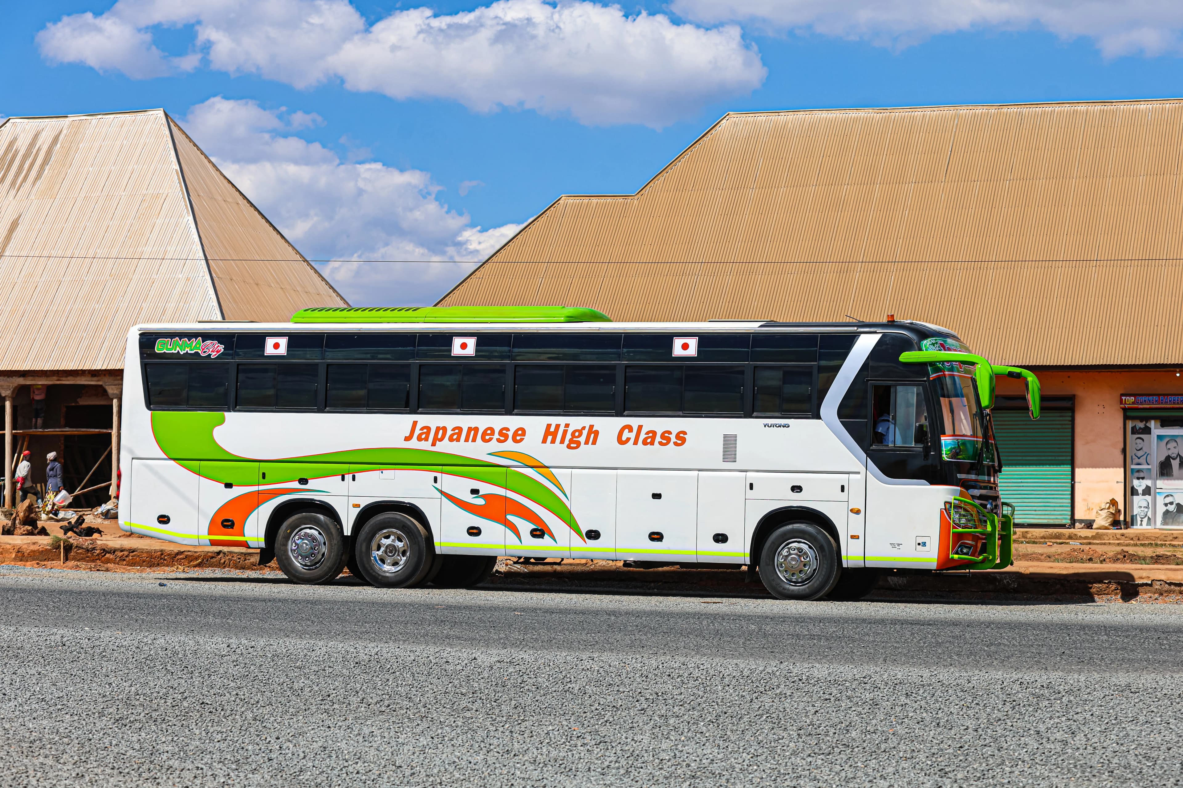 Japanese Express premium bus exterior