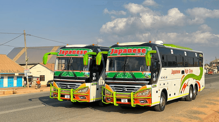 Japanese High Class buses